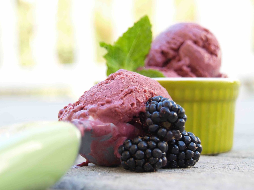 Blackberry Ice Cream