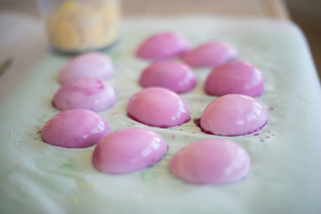 Beet Dyed Deviled Eggs-7